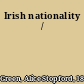 Irish nationality /