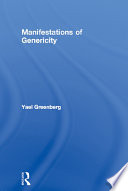 Manifestations of genericity