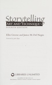 Storytelling : art and technique /