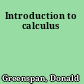 Introduction to calculus
