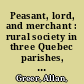 Peasant, lord, and merchant : rural society in three Quebec parishes, 1740-1840 /