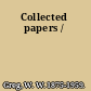 Collected papers /