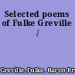 Selected poems of Fulke Greville /