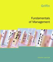 Fundamentals of management : core concepts and applications /