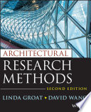 Architectural research methods