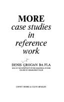 More case studies in reference work /