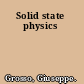 Solid state physics