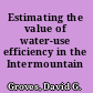 Estimating the value of water-use efficiency in the Intermountain West
