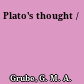 Plato's thought /