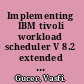 Implementing IBM tivoli workload scheduler V 8.2 extended agent for IBM tivoli storage manager /