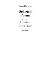 Selected poems /