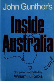 John Gunther's Inside Australia /