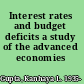 Interest rates and budget deficits a study of the advanced economies /