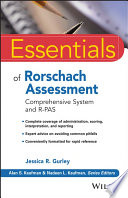 Essentials of Rorschach assessment : comprehensive system and R-PAS /