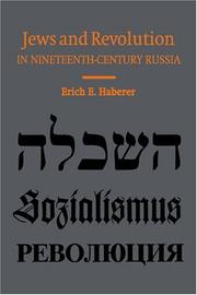 Jews and revolution in nineteenth-century Russia /