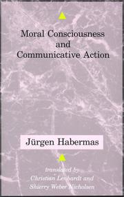 Moral consciousness and communicative action /