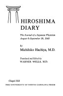 Hiroshima diary : the journal of a Japanese physician, August 6- September 30, 1945 /