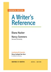 A writer's reference /