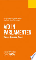 AfD in Parlamenten : Themen, Strategien, Akteure /