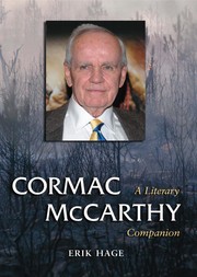 Cormac McCarthy : a literary companion /