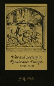 War and society in Renaissance Europe, 1450-1620 /