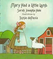 Mary had a little lamb /