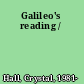 Galileo's reading /