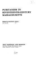 Puritanism in seventeenth-century Massachusetts /