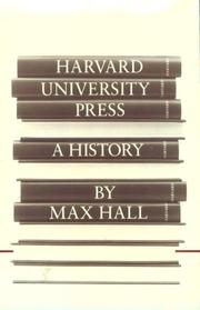 Harvard University Press : a history /