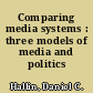 Comparing media systems : three models of media and politics /