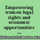 Empowering women legal rights and economic opportunities in Africa /