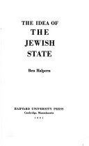 The idea of the Jewish state /