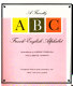 A friendly ABC French-English alphabet /