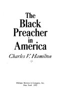 The Black preacher in America /