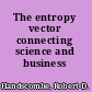 The entropy vector connecting science and business /