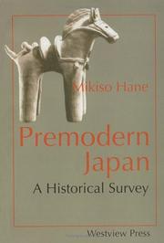 Premodern Japan : a historical survey /