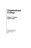 Organizational ecology /