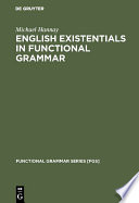 English existentials in functional grammar /