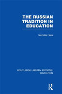 The Russian tradition in education