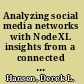 Analyzing social media networks with NodeXL insights from a connected world /