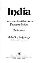 India : government and politics in a developing nation /