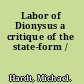 Labor of Dionysus a critique of the state-form /