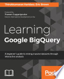 Learning Google BigQuery : a beginner's guide to mining massive datasets through interactive analysis /