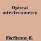 Optical interferometry