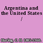 Argentina and the United States /