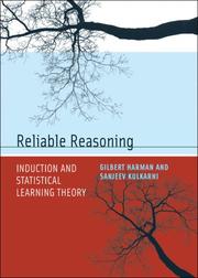 Reliable reasoning : induction and statistical learning theory /