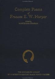 Complete poems of Frances E.W. Harper /