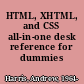 HTML, XHTML, and CSS all-in-one desk reference for dummies