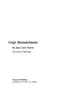 Osip Mandelstam /