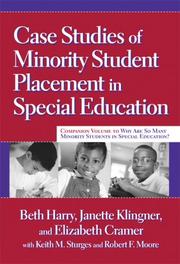 Case studies of minority student placement in special education /